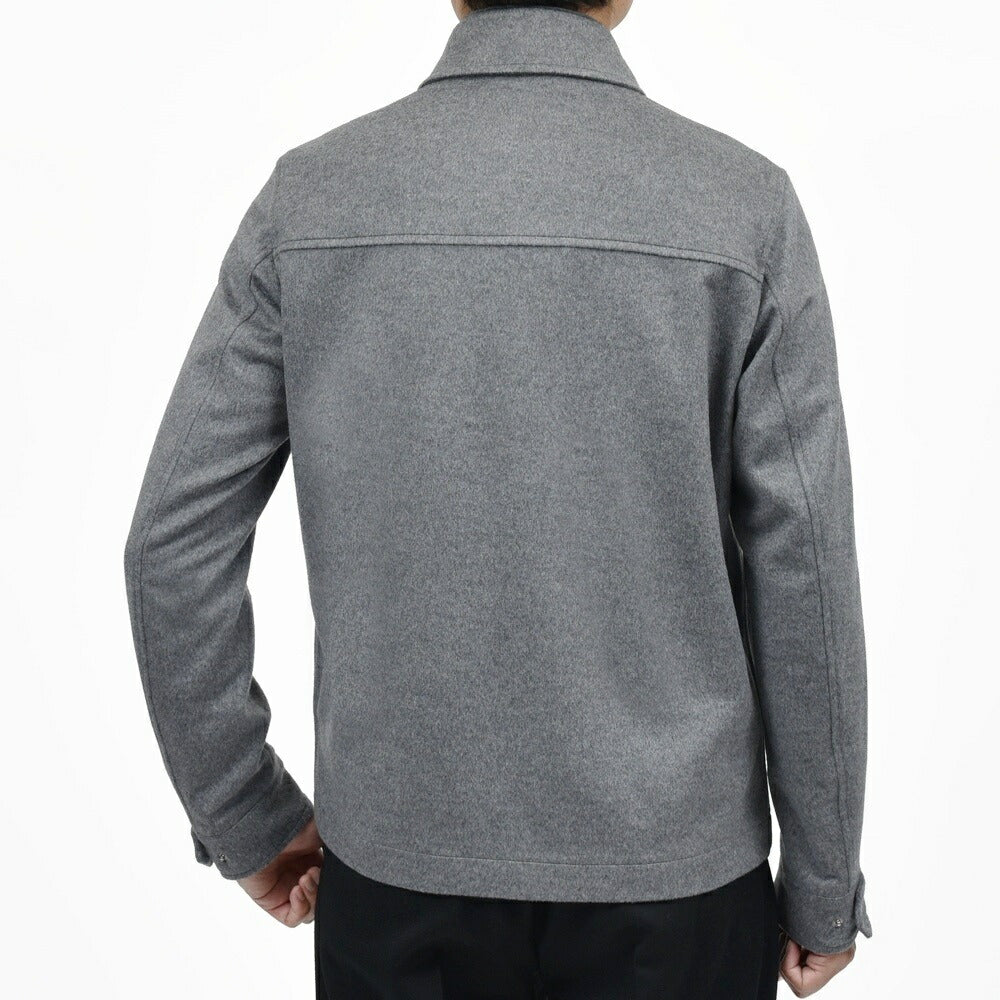 HERNO（ヘルノ） ウールカシミアフランネルシャツブルゾン GI000312U-33318 14052005132