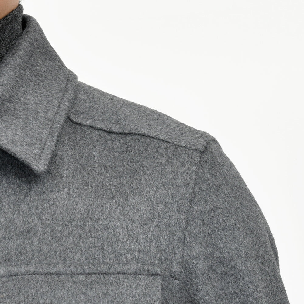 HERNO（ヘルノ） ウールカシミアフランネルシャツブルゾン GI000312U-33318 14052005132