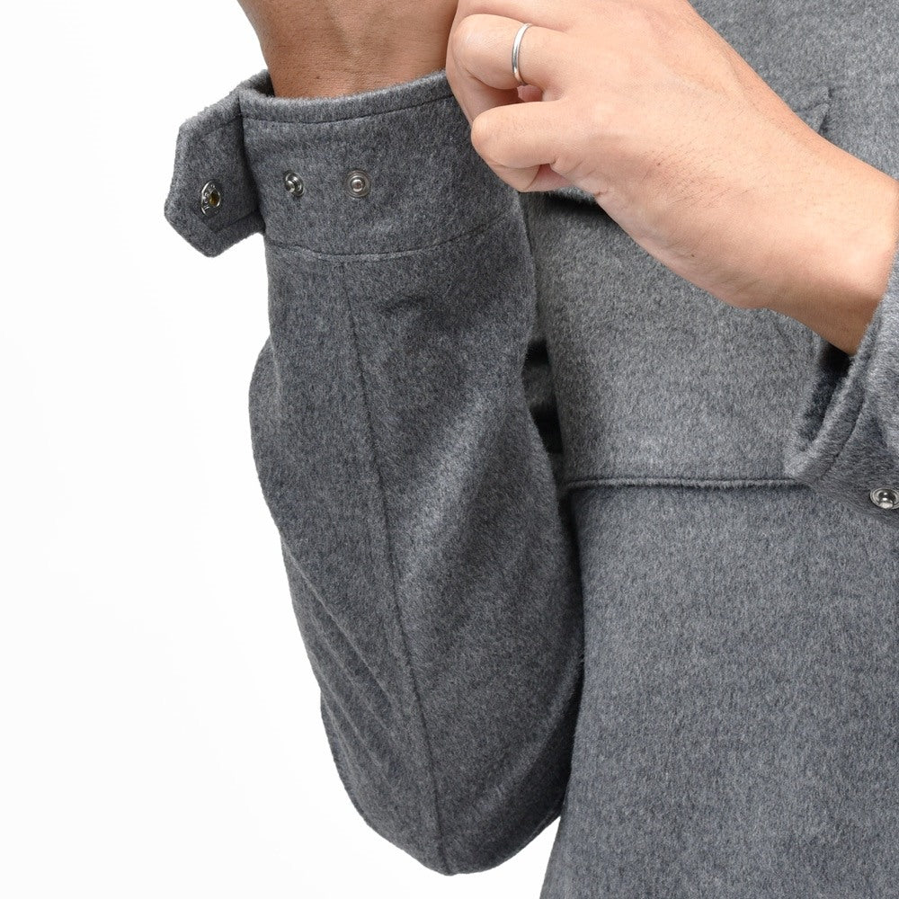 HERNO（ヘルノ） ウールカシミアフランネルシャツブルゾン GI000312U-33318 14052005132