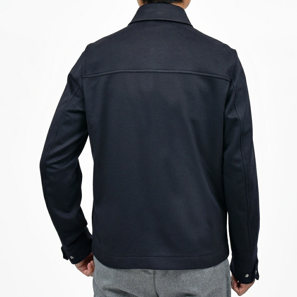 HERNO（ヘルノ） ウールカシミアフランネルシャツブルゾン GI000312U-33318 14052005132