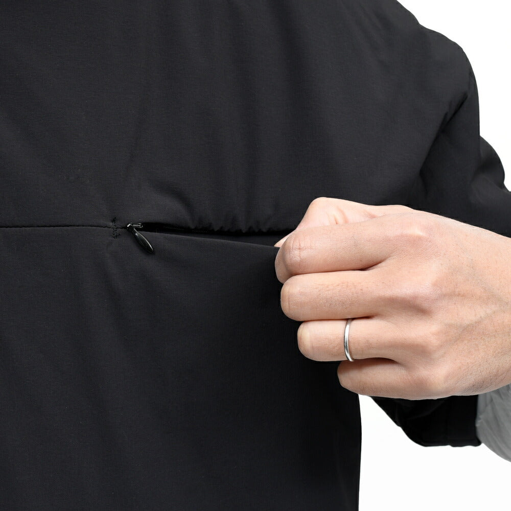 Laminar（ラミナー） ウォッシャブルストレッチポリエステルパデッドプルオーバー GI00185UL-12832S 14052601132