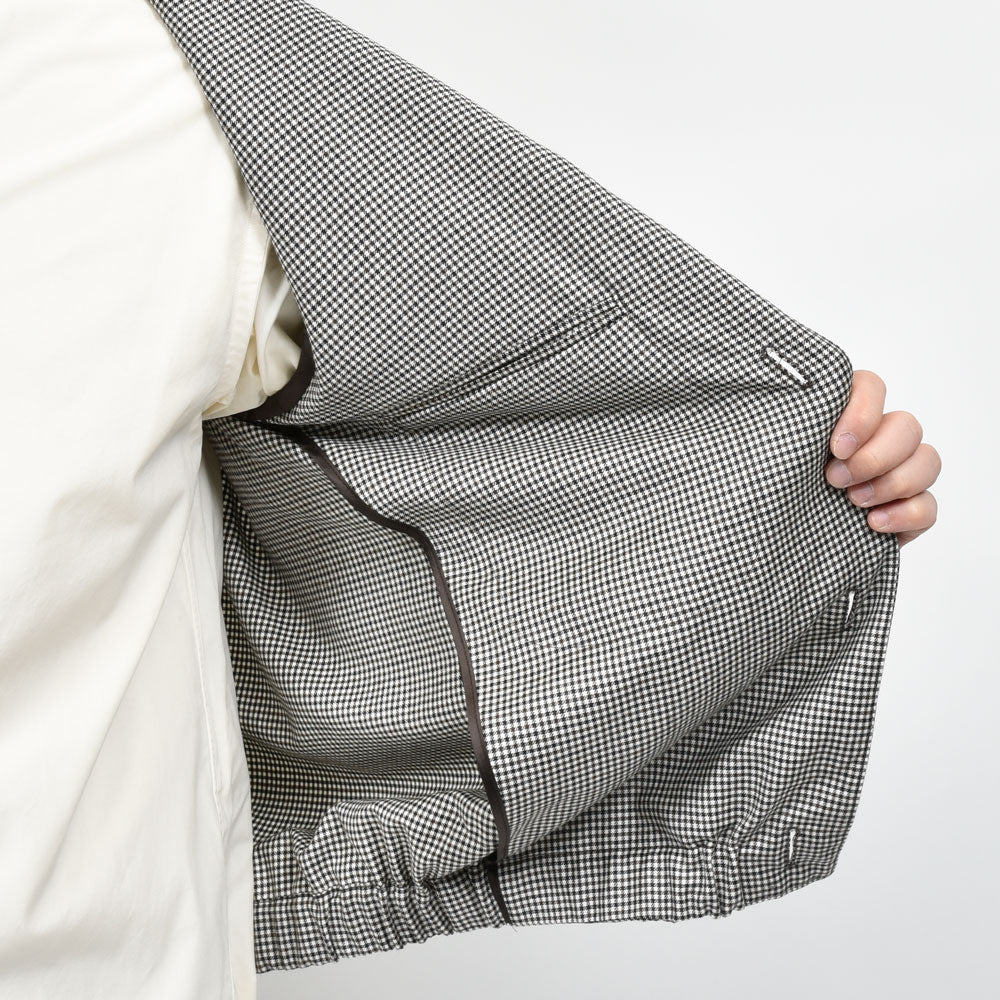 Belvest（ベルベスト） ウールチェックブルゾン BL208-22976 14056400020