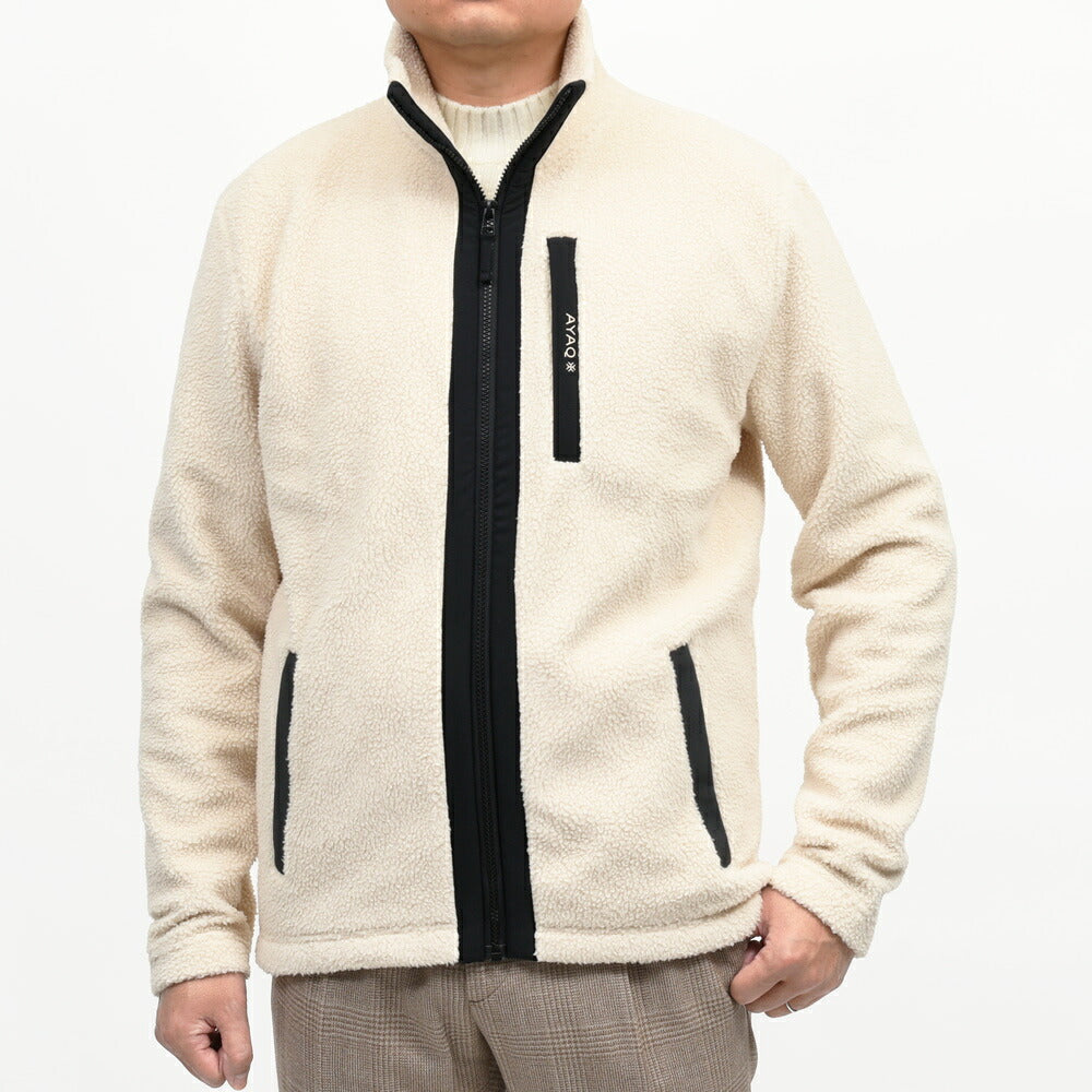 AYAQ（アヤック）ポリエステルボアフリースジップブルゾン AROLLA CONFORT FLEECE 14062000247
