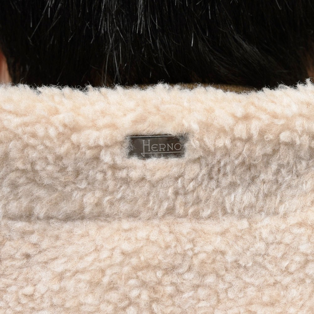HERNO（ヘルノ） RESORTリゾート エコファーフーディーブルゾン GI00105UR-12895 14062001132
