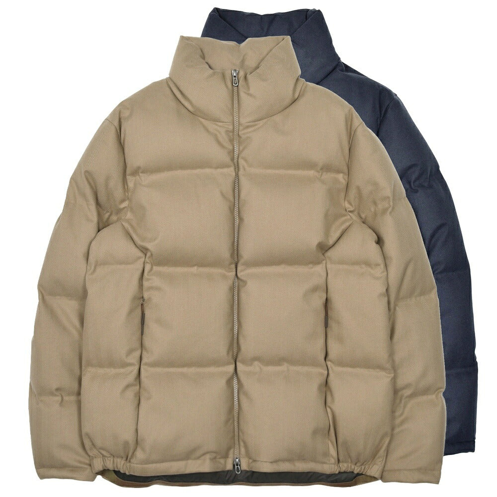 SEASE（シーズ）TRIBECA DOWN JACKET ウォーターレペレントコットンカシミアヘリンボーンスタンドカラーダウンブルゾン OP037TN480 14062004039