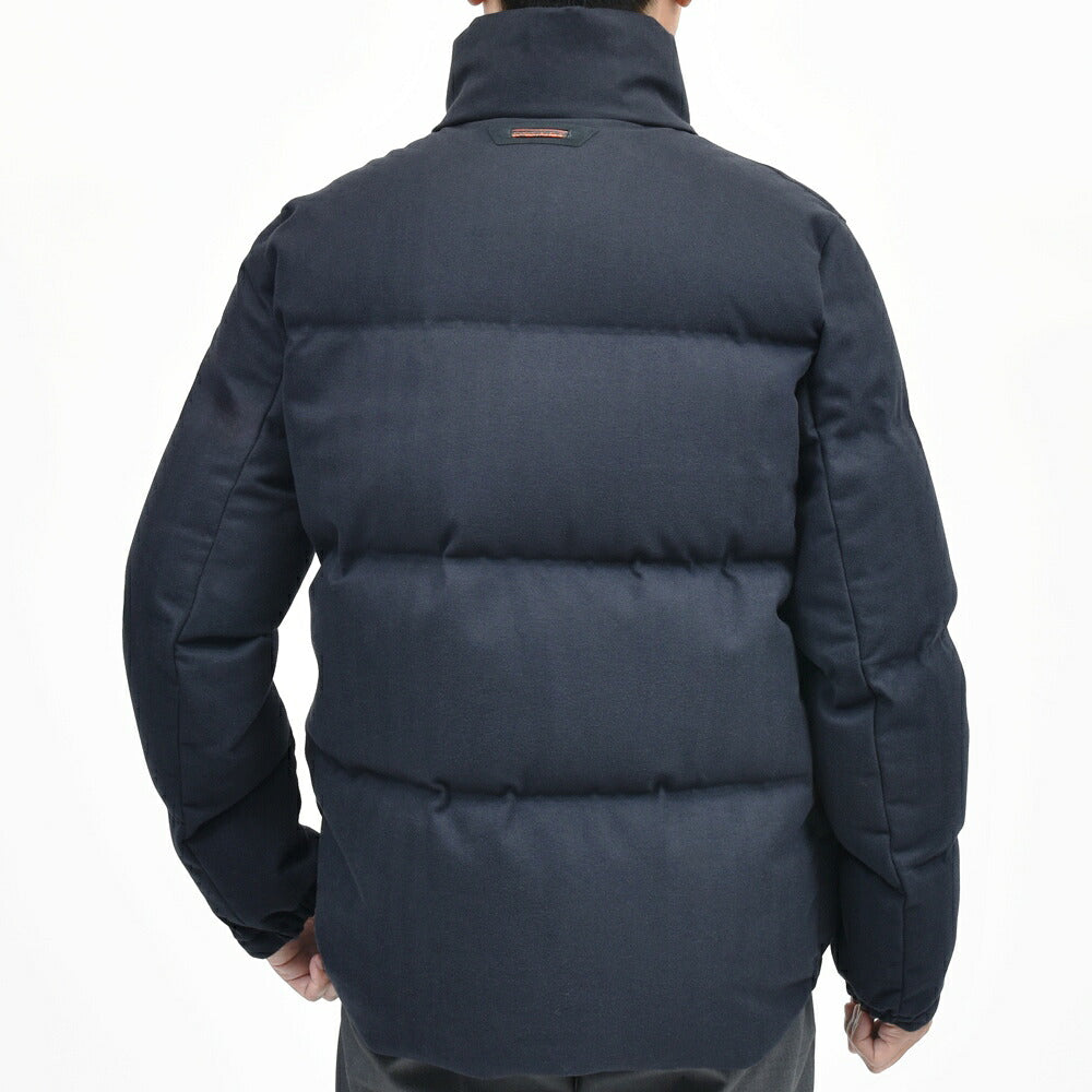 SEASE（シーズ）TRIBECA DOWN JACKET ウォーターレペレントコットンカシミアヘリンボーンスタンドカラーダウンブルゾン OP037TN480 14062004039