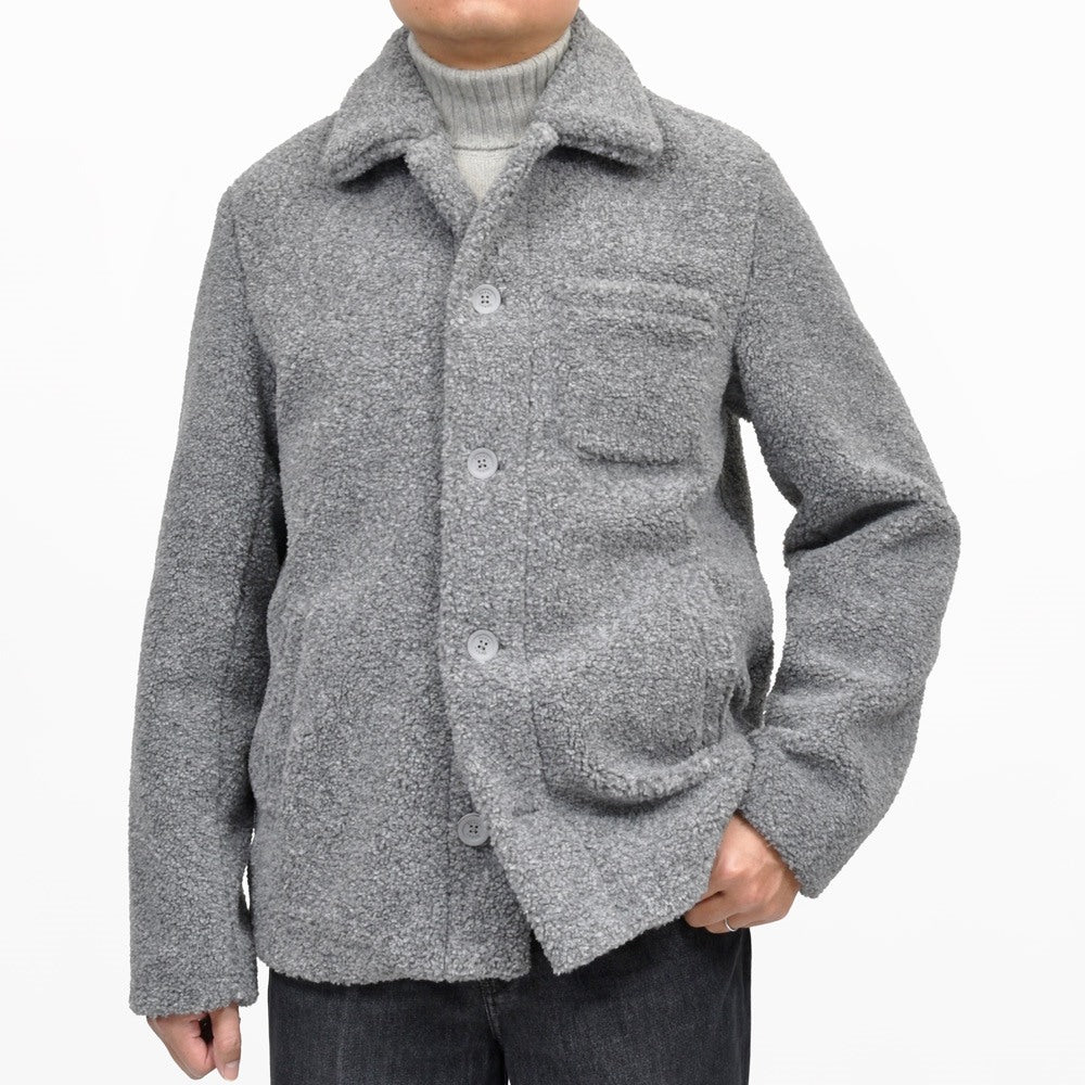 HERNO（ヘルノ）エコファーシャツブルゾン GI000686U-12735 14062004132