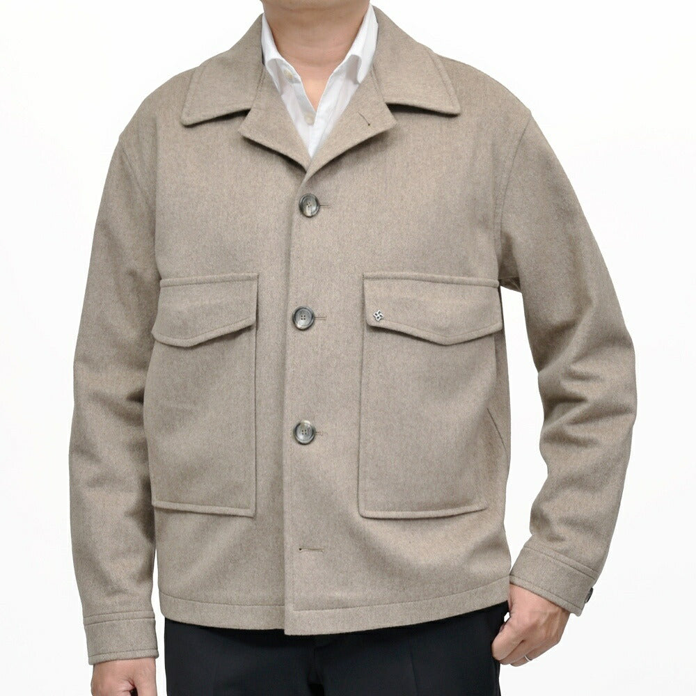TAGLIATORE（タリアトーレ） ADIBアディブ LoroPianaウールフランネルショートブルゾン 010103 14062015054