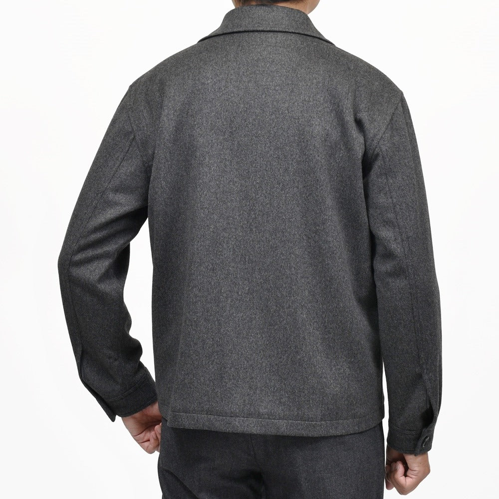 TAGLIATORE（タリアトーレ） ADIBアディブ LoroPianaウールフランネルショートブルゾン 010103 14062015054