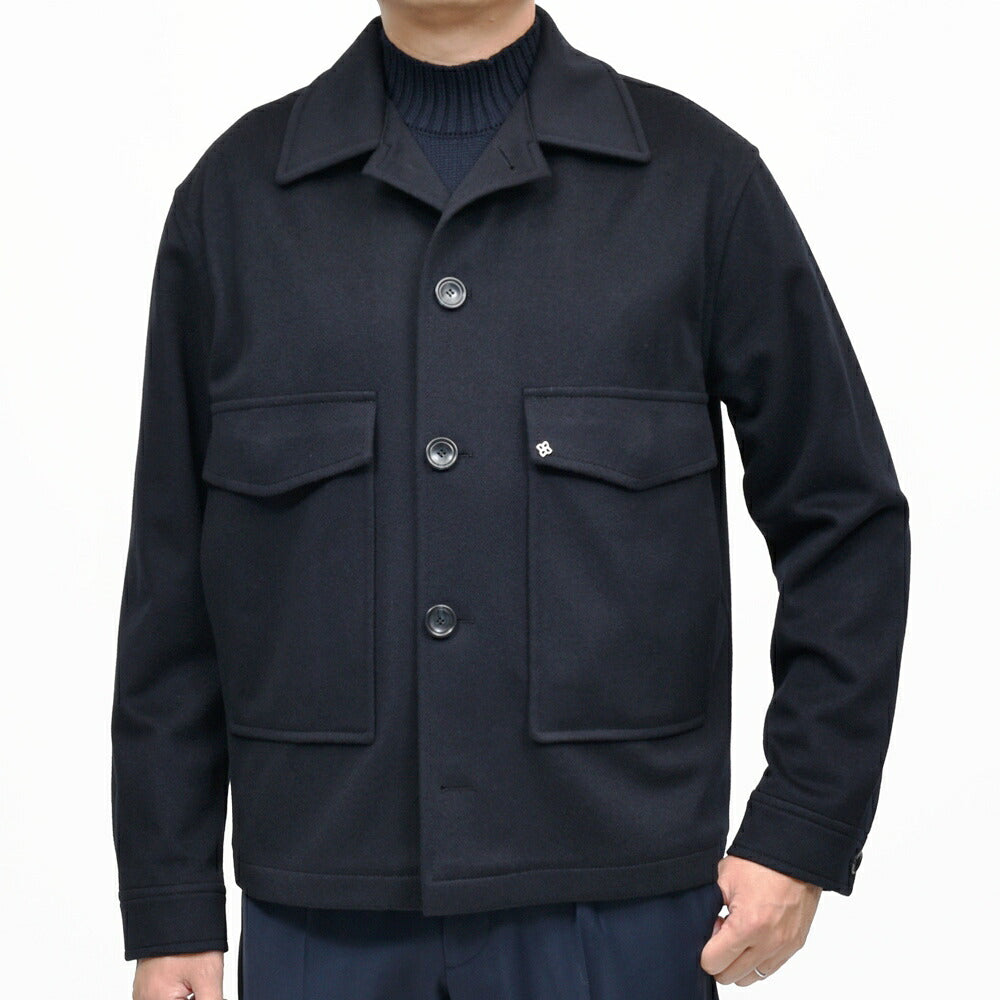 TAGLIATORE（タリアトーレ） ADIBアディブ LoroPianaウールフランネルショートブルゾン 010103 14062015054