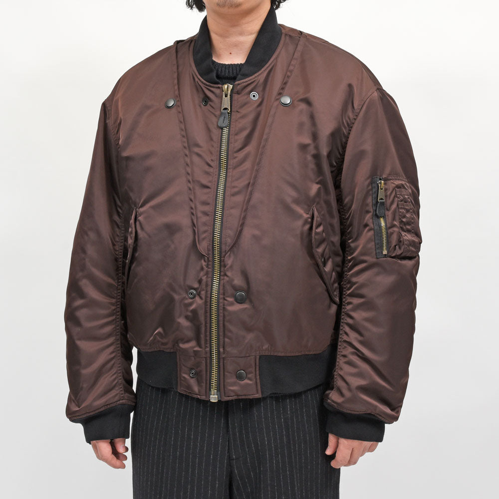Maison Margiela（メゾン マルジェラ）リバーシブル ボンバージャケット S50AM0662M35923 14062400144