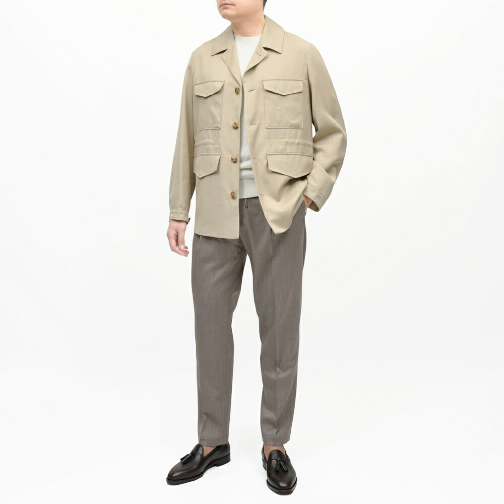 LARDINI（ラルディーニ） NOSHナッシュ レーヨンシルクフィールドジャケット 6116-4NOSH6418 14065000109