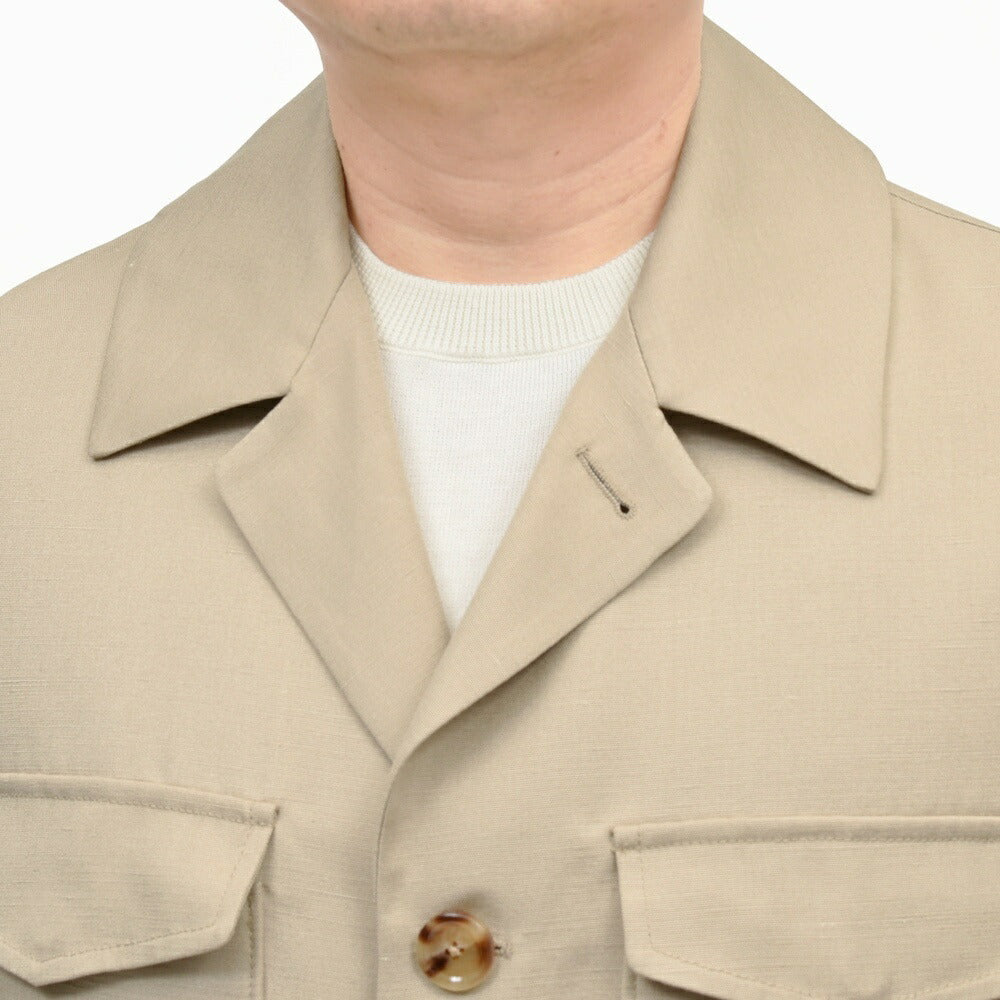 LARDINI（ラルディーニ） NOSHナッシュ レーヨンシルクフィールドジャケット 6116-4NOSH6418 14065000109