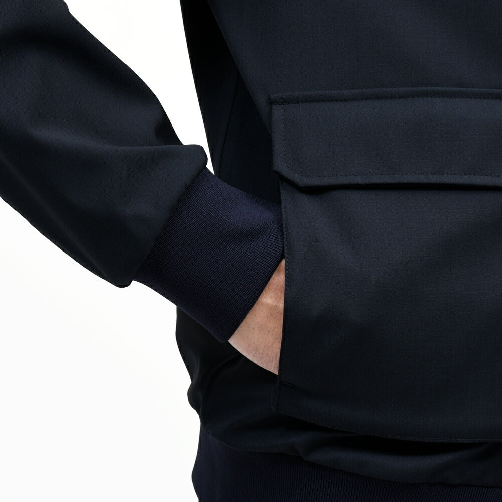 HERNO（ヘルノ） Loro Piana Storm System ウォータープルーフウールスタンドカラーブルゾン GI000587U-33410 14065000132