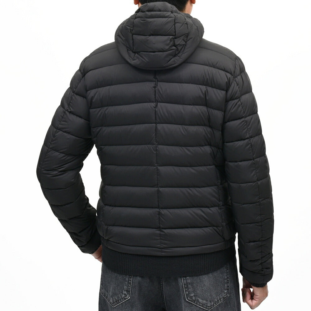 MOORER（ムーレー）CATALDI-S3 ストレッチナイロンダウンフーディーブルゾン 258-41810 14066000052