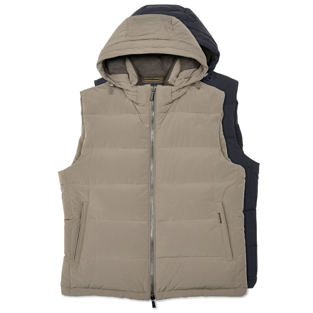 MOORER（ムーレー）RICK-KN ストレッチナイロンダウンフーティーベスト 212-61853 14066003052