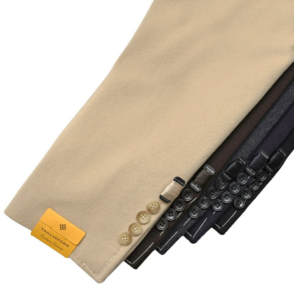 TAGLIATORE（タリアトーレ） ウールカシミアフランネルチェスターフィールドコート C-GUJI13X/350001 14152006054