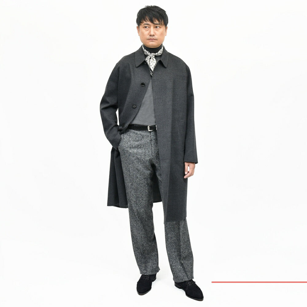 LARDINI（ラルディーニ） PIERREピエール ウールダブルフェイスフランネルバルカラーコート（LoroPianaファブリック） JCPIERRE/AAC65632 14152006109