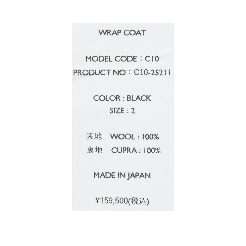 balcone la favola（バルコーネ ラファーヴォラ） ウールキャバリーツイルバルカラーコート C10 14152400146