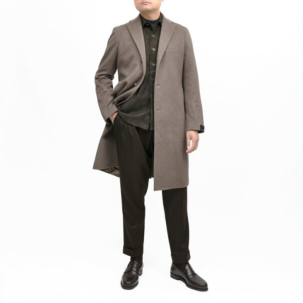 TAGLIATORE（タリアトーレ）カシミアフランネルチェスターフィールドコート C-GUJI13X/220012 14162012054