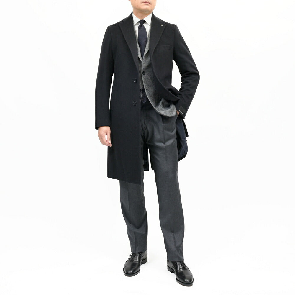 TAGLIATORE（タリアトーレ）カシミアフランネルチェスターフィールドコート C-GUJI13X/220012 14162012054