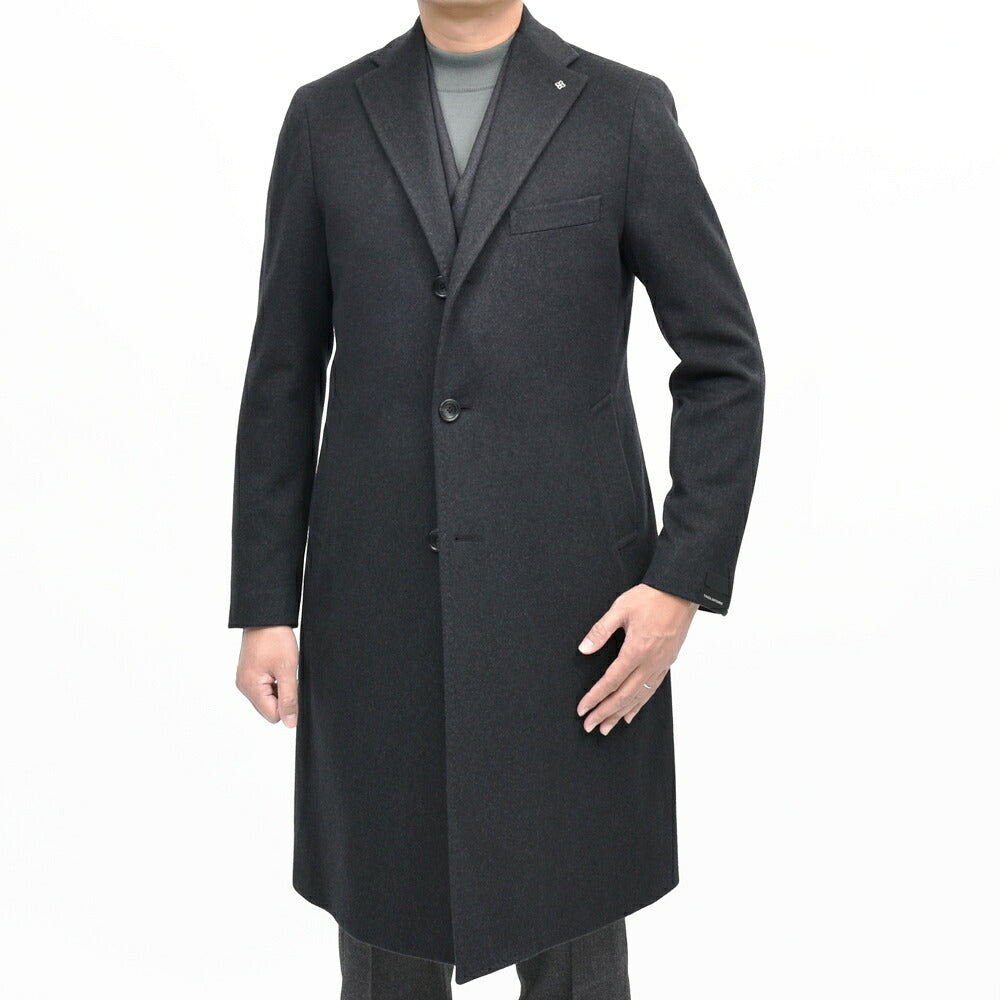 TAGLIATORE（タリアトーレ）ウールカシミアフランネルチェスターフィールドコート C-GUJI13X/350001 14162013054