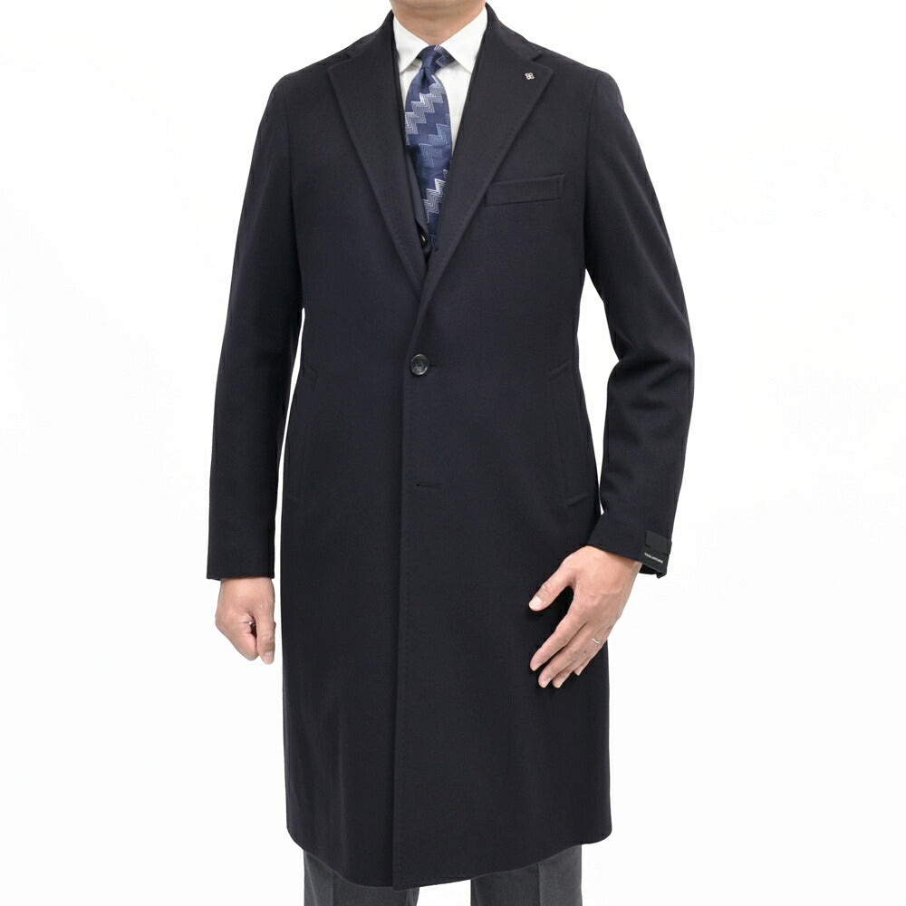 TAGLIATORE（タリアトーレ）ウールカシミアフランネルチェスターフィールドコート C-GUJI13X/350001 14162013054