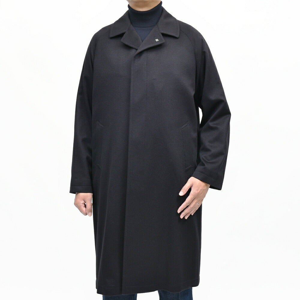 TAGLIATORE（タリアトーレ）TAKAタカ guji別注ウールカシミアフランネルバルカラーコート 220009 14162014054