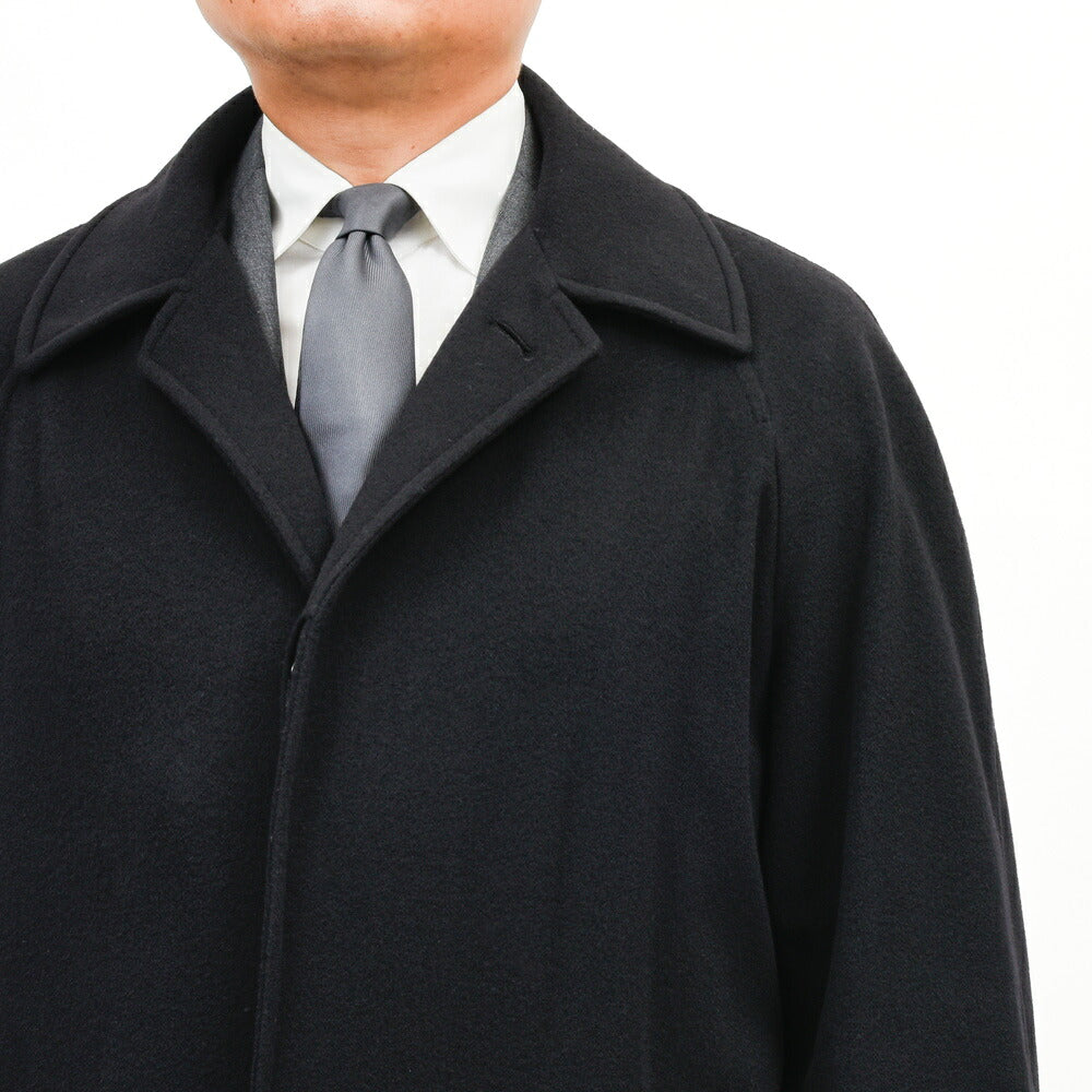 Belvest（ベルベスト）ウールカシミヤフランネルバルマカーンコート 14166200020
