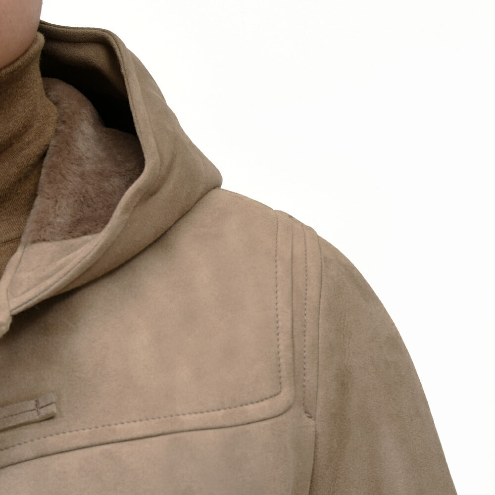 ALTACRUNA（アルタクルーナ）<br>ムートンスエードダッフルコート 85907/AD0946 14262001059