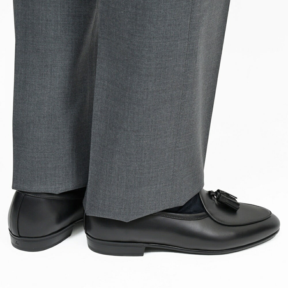 BAUDOIN & LANGE（ボードイン アンド ランジ） カーフレザータッセルローファー SAGAN CLASIC TASSELS（ラバーソール）245-59501 15061001052