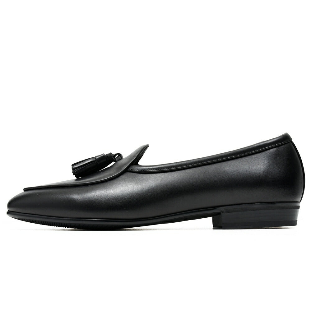 BAUDOIN & LANGE（ボードイン アンド ランジ） カーフレザータッセルローファー SAGAN CLASIC TASSELS（ラバーソール）245-59501 15061001052
