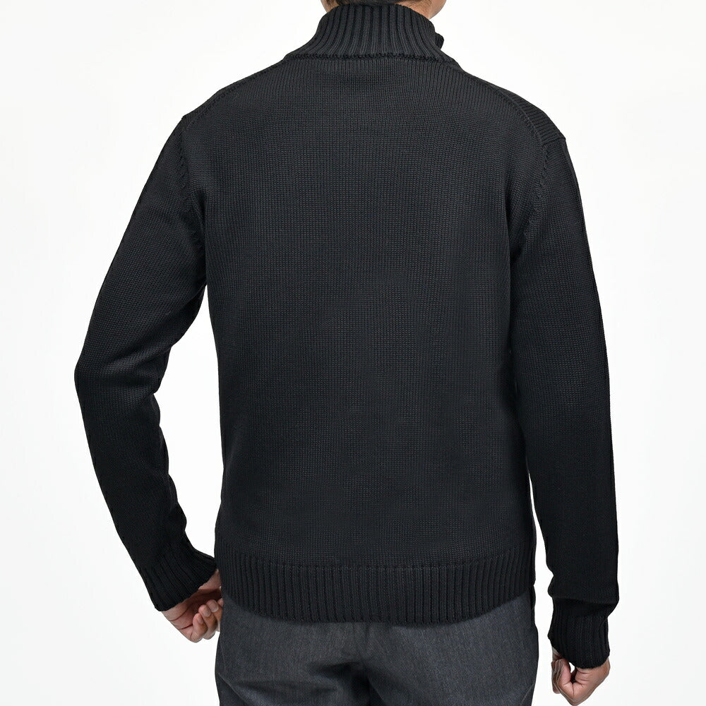 ZANONE（ザノーネ） 5ゲージウールスタンドカラーニットカーディガン CHIOTO/SLIM FIT/810130/ZR229/45602 16052000052