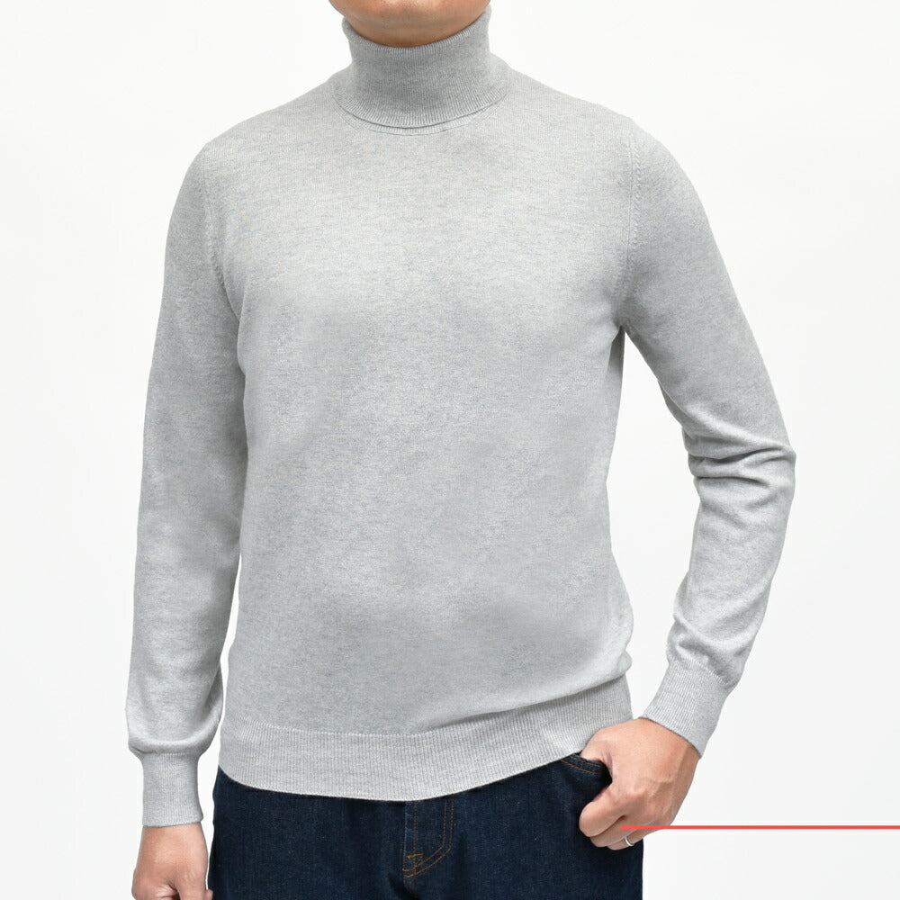 GRAN SASSO（グランサッソ） 12ゲージカシミアタートルネックニット 55157/15590 16052001035
