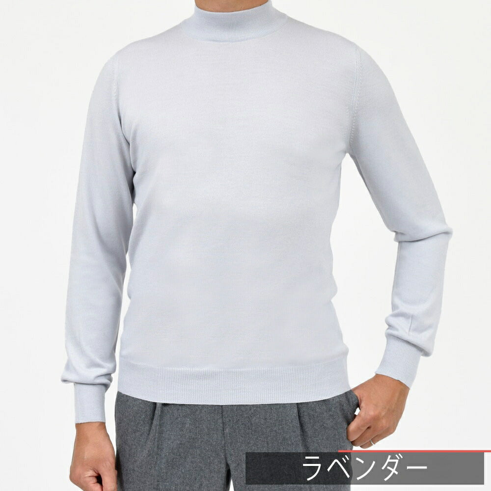 GRAN SASSO（グランサッソ） 12ゲージウールモックネックニット 55108/14290 16052007035