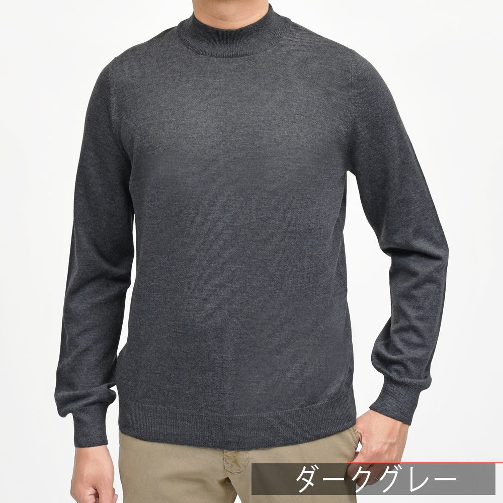 GRAN SASSO（グランサッソ） 12ゲージウールモックネックニット 55108/14290 16052007035