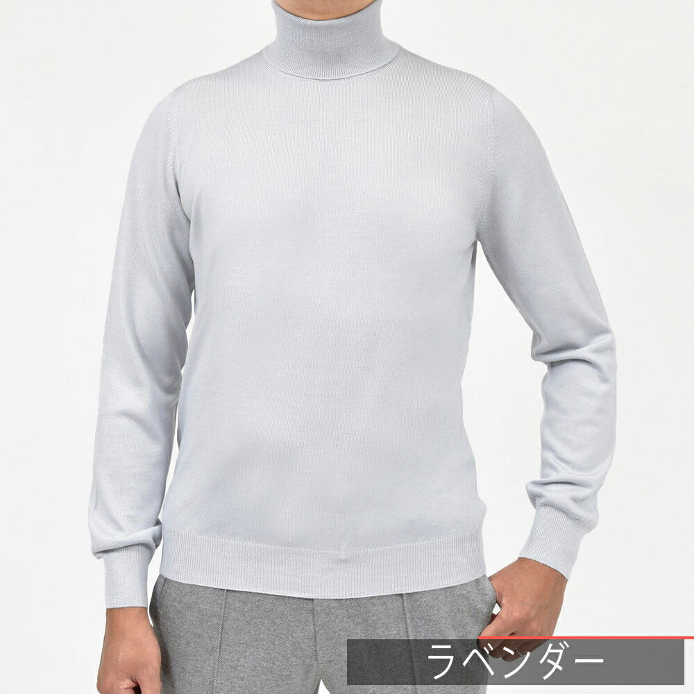 GRAN SASSO（グランサッソ） 12ゲージウールタートルネックニット 55157/14290 16052009035