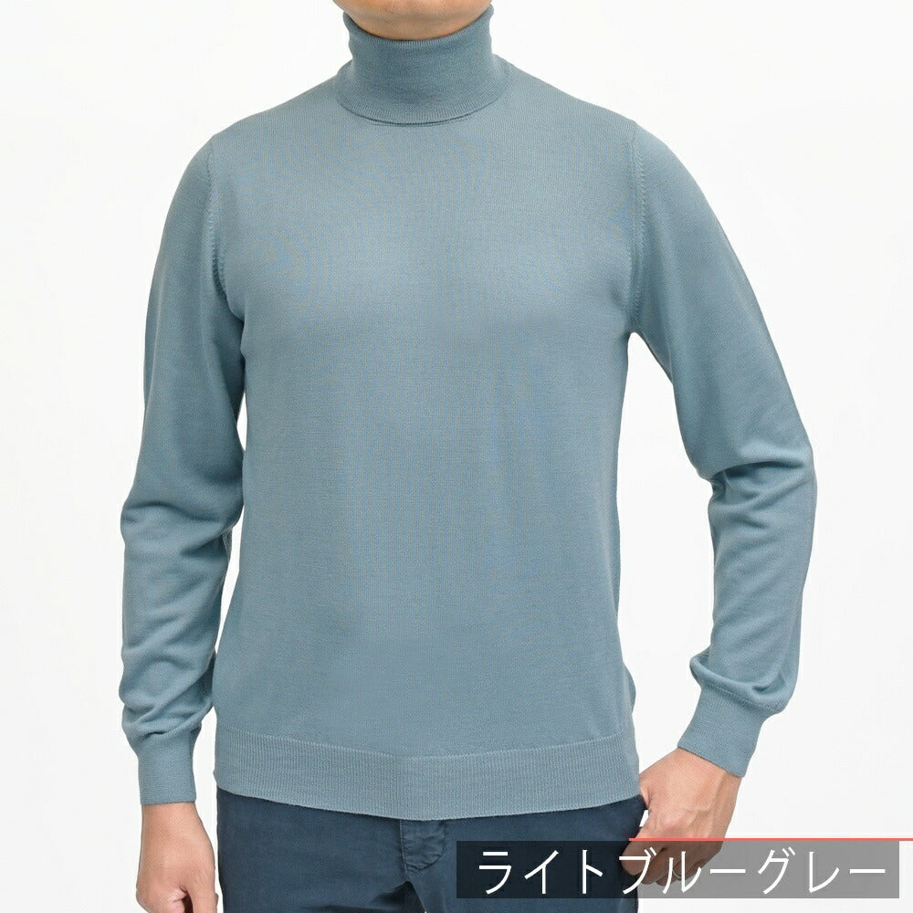 GRAN SASSO（グランサッソ） 12ゲージウールタートルネックニット 55157/14290 16052009035