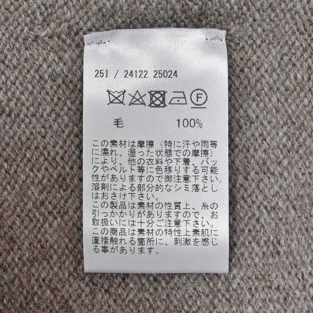 GRAN SASSO（グランサッソ） セミミドルゲージスーパージーロンラムズウールプルオーバーニットフーディー 24122/25024 16052011035
