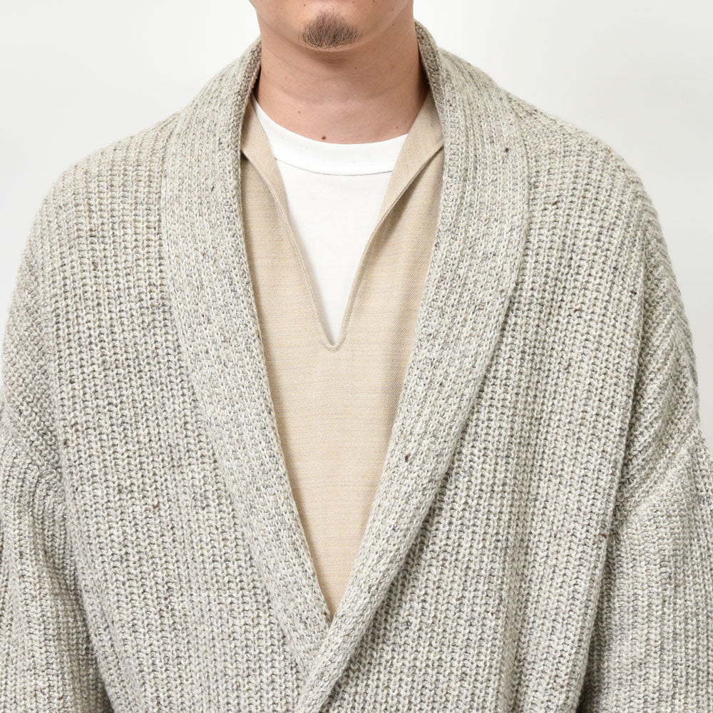 ma'ry'ya（マリア） ウールナイロンシルクニットコート YRK087 16052401025
