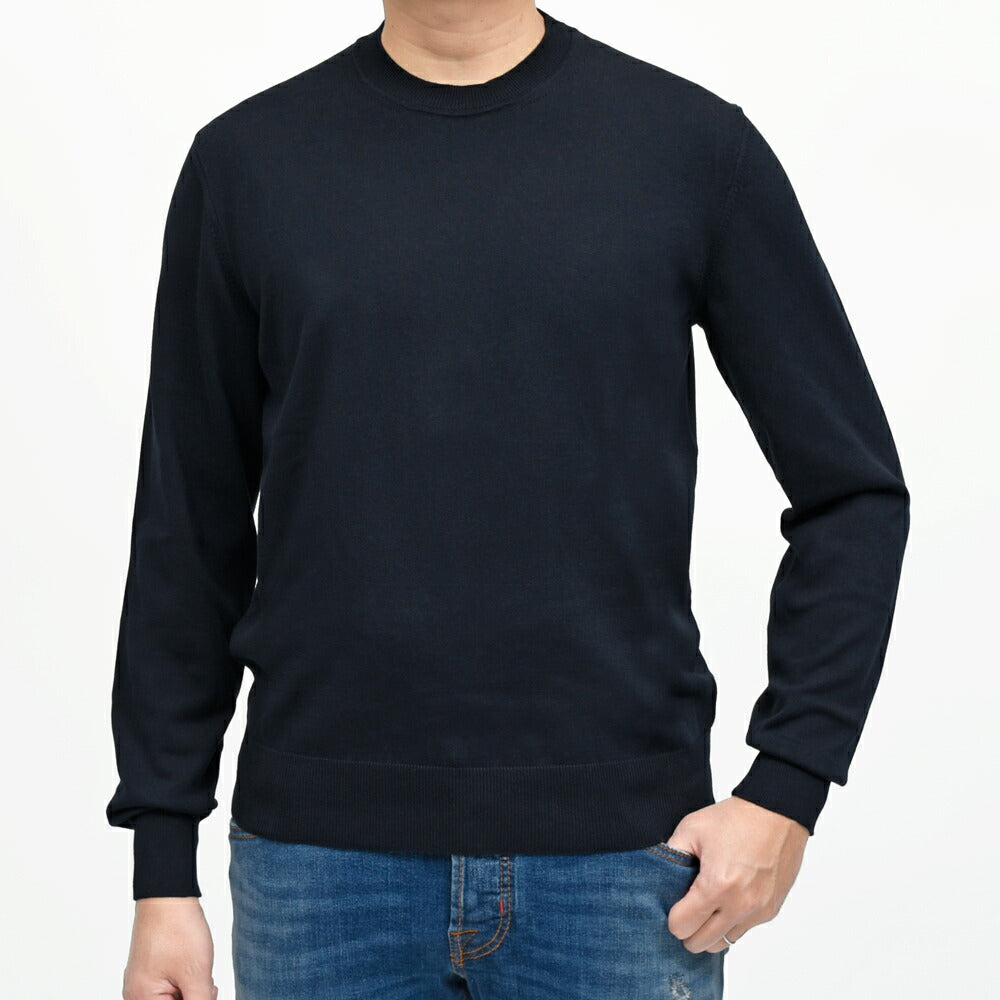 JACOB COHEN（ヤコブコーエン） コットンクルーネックニット 226-35306 16055002052