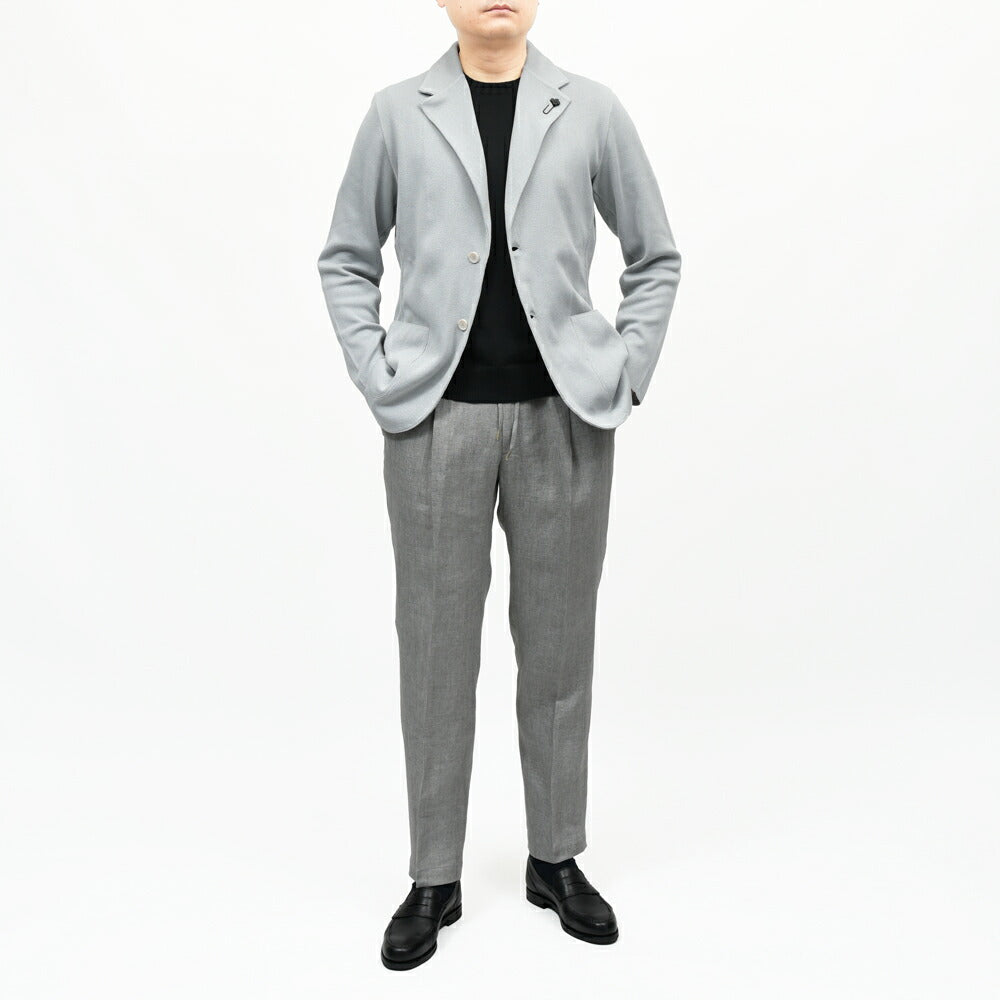 LARDINI（ラルディーニ） コットンミラノリブニットジャケット JCNCJLJM56/CN66003 16061001109