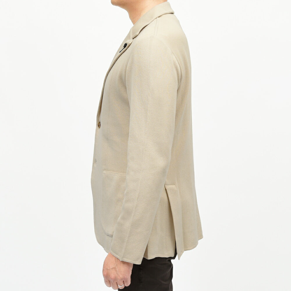 LARDINI（ラルディーニ） コットンミラノリブニットジャケット JCNCJLJM56/CN66003 16061001109