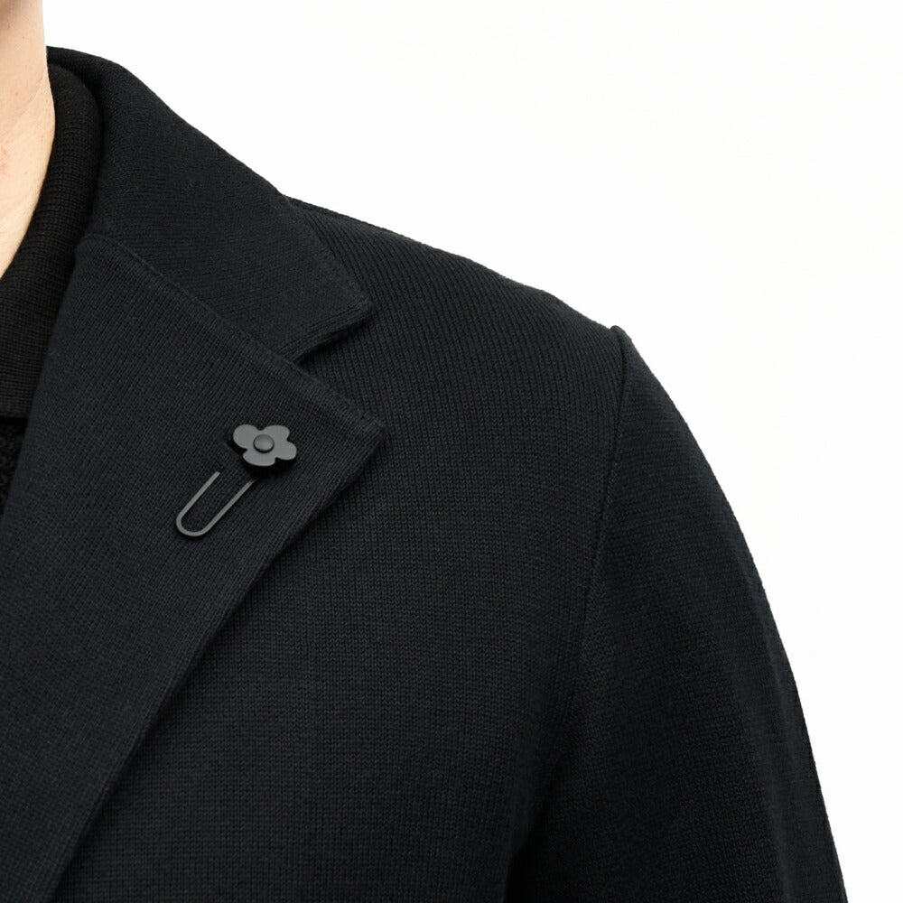 LARDINI（ラルディーニ） コットンミラノリブニットジャケット JCNCJLJM56/CN66003 16061001109