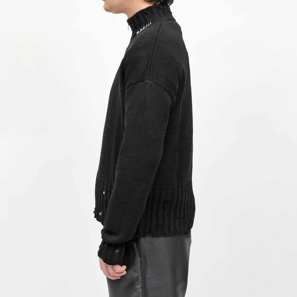 MARNI（マルニ） コットンダメージジップニット CDMG0188A0 UFC652 16061400138