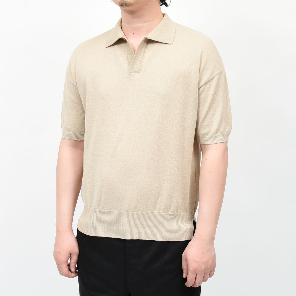 ma'ry'ya（マリア） コットンニットポロ YSK038 16061401112