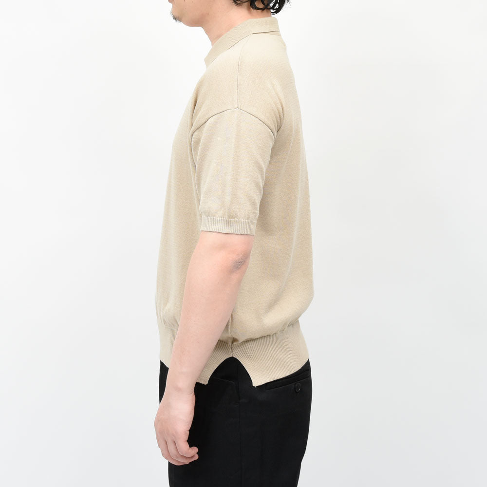 ma'ry'ya（マリア） コットンニットポロ YSK038 16061401112