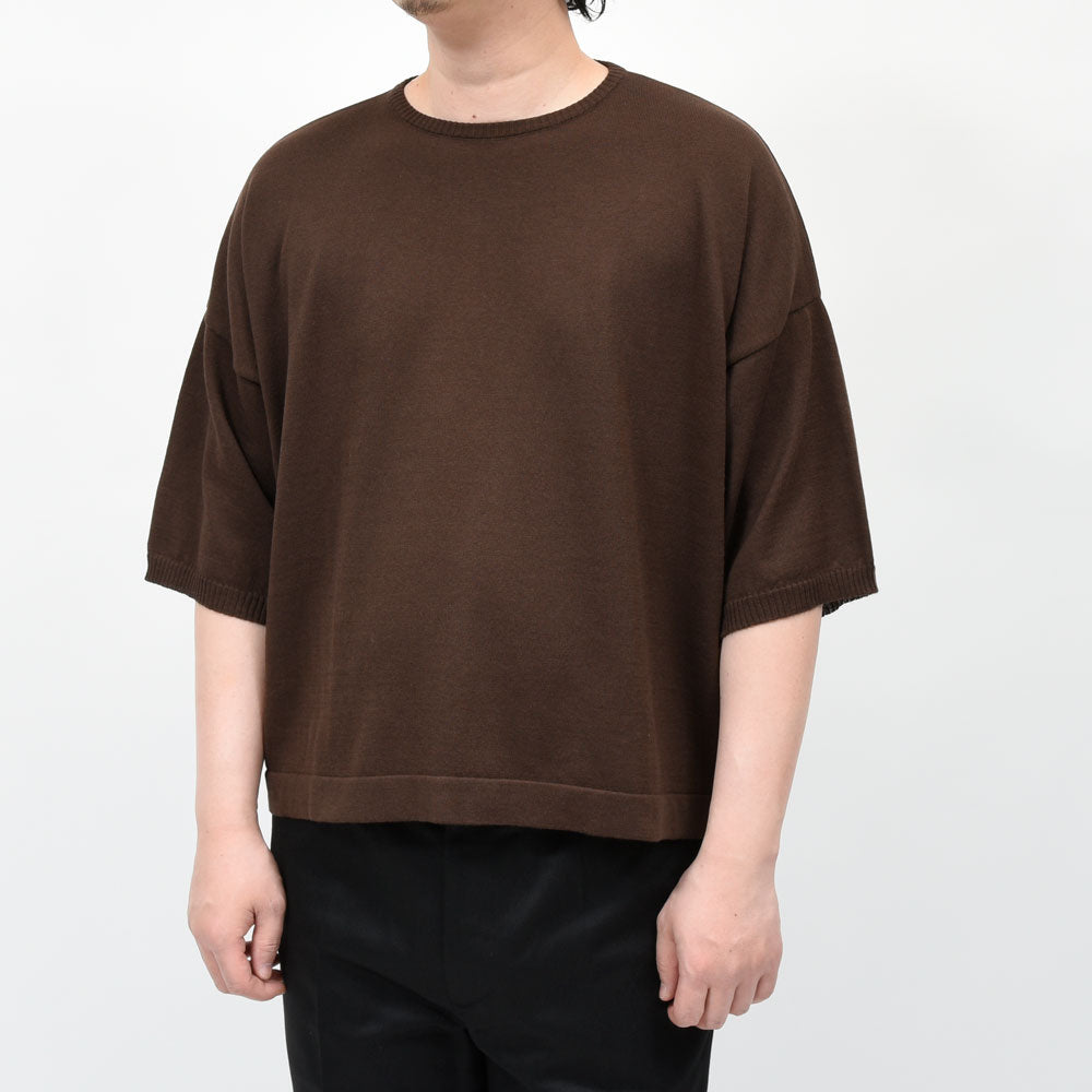 ma'ry'ya（マリア） コットンクルーネックニット YSK065 16061402112