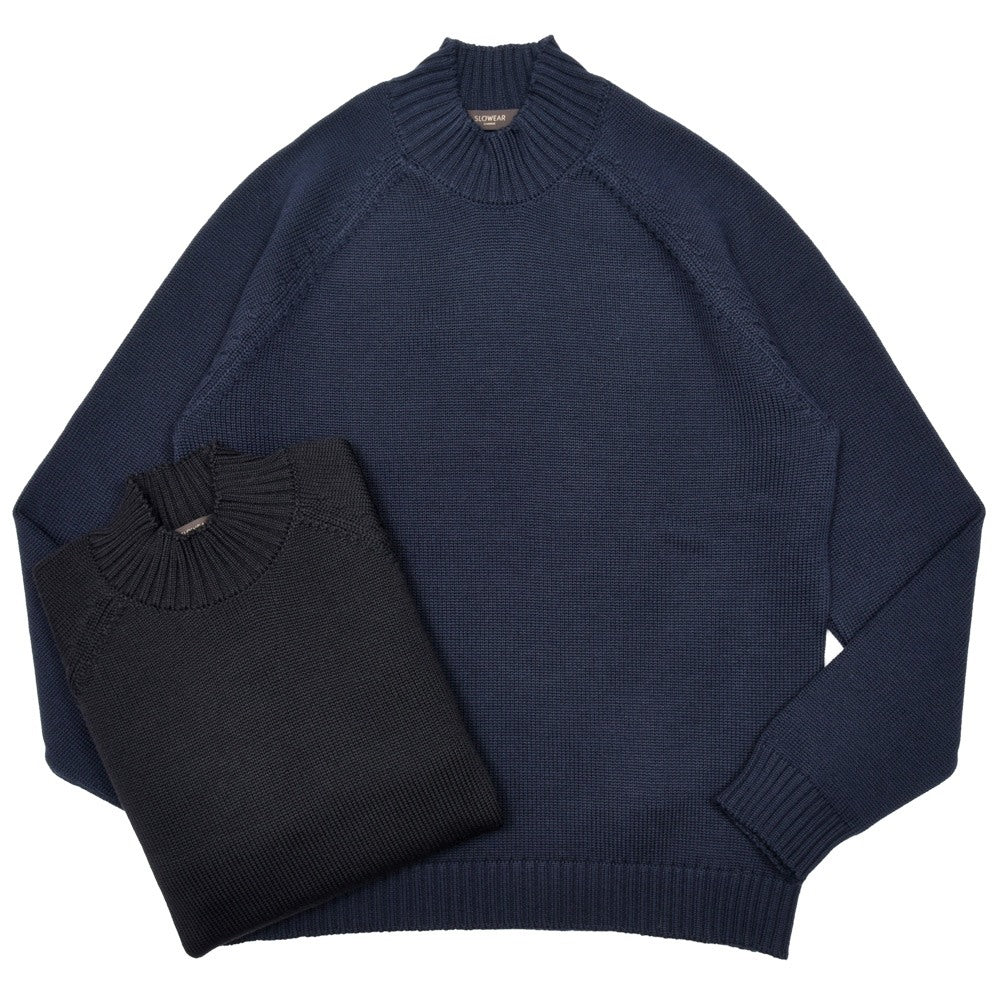 ZANONE（ザノーネ） 5ゲージウールモックネックニット SLIM FIT/472-65403 16062000052