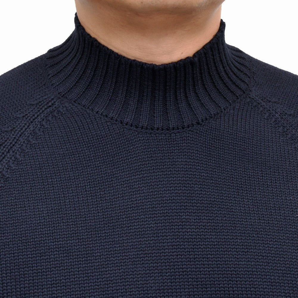 ZANONE（ザノーネ） 5ゲージウールモックネックニット SLIM FIT/472-65403 16062000052